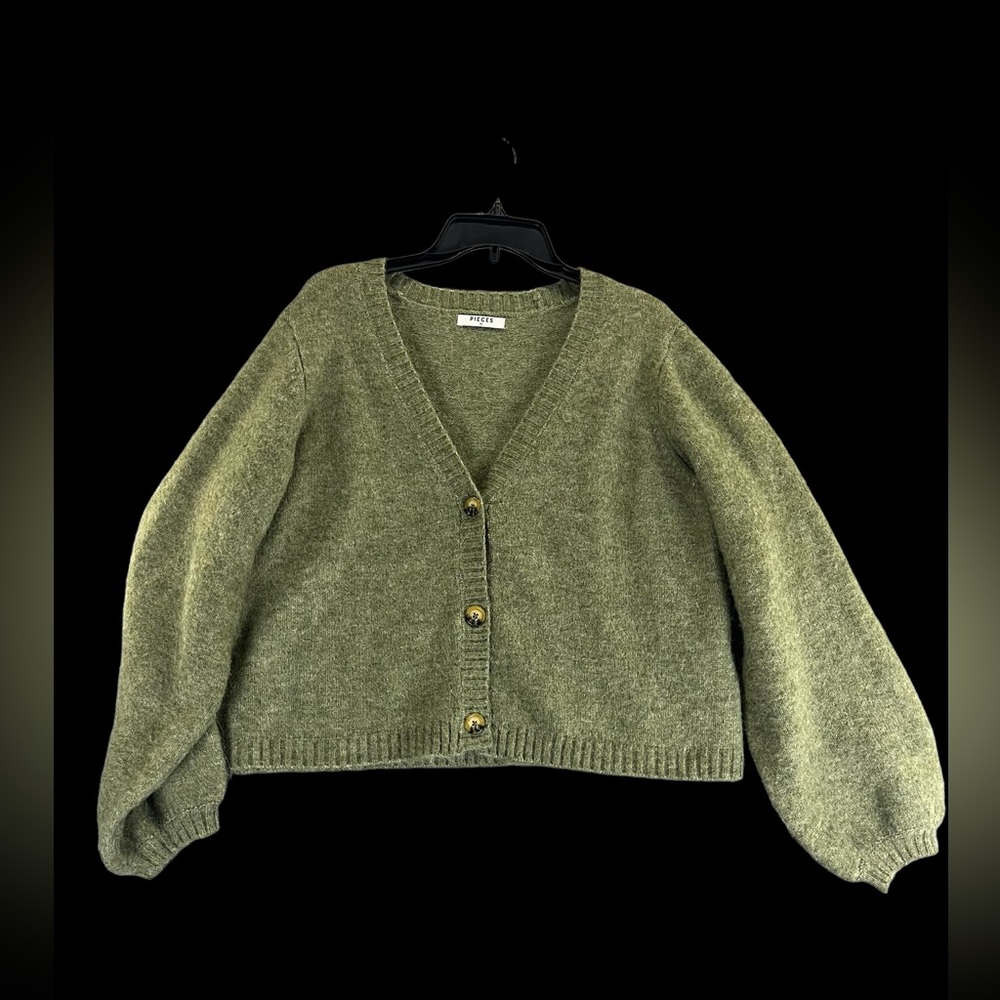 ASOS Pieces Wool‎ Cardigan, Size XL